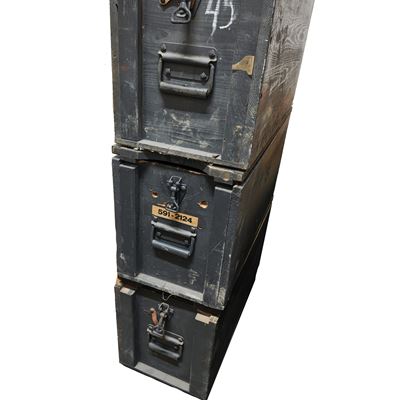 Skrzynia drewniana z bocznym zamknięciem SZWAJCARSKA używana Armia Szwajcarska 917721 2