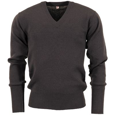 Sweter BW V-neck szary używany