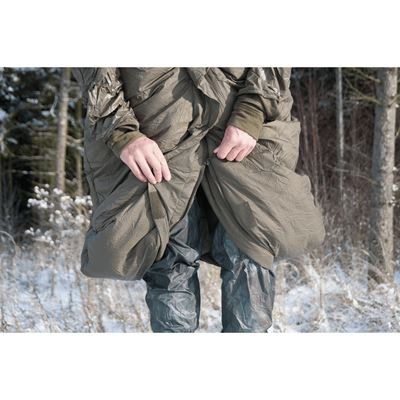 Śpiwór ekstremalny z rękawami Survival ONE OLIV – ZIELONY CARINTHIA 92070 13