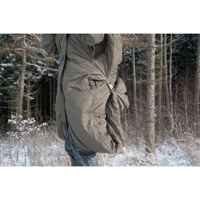 Śpiwór ekstremalny z rękawami Survival ONE OLIV – ZIELONY CARINTHIA 92070 9