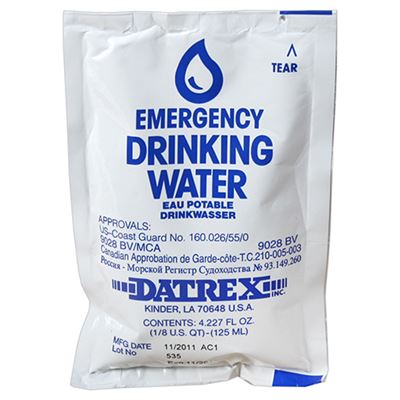 Woda US original DATREX emergency 125 ml
