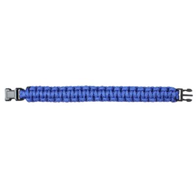 Bransoletka SURVIVAL PARACORD BLUE