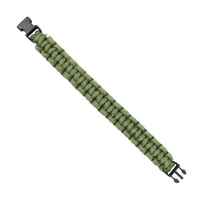 Bransoletka SURVIVAL PARACORD OLIV