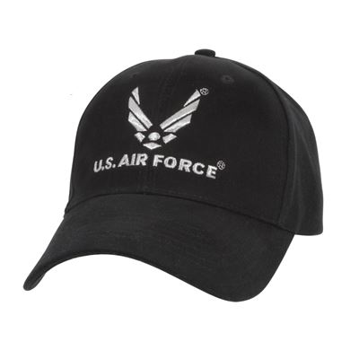 Czapka baseballowa U.S. AIR FORCE CZARNA