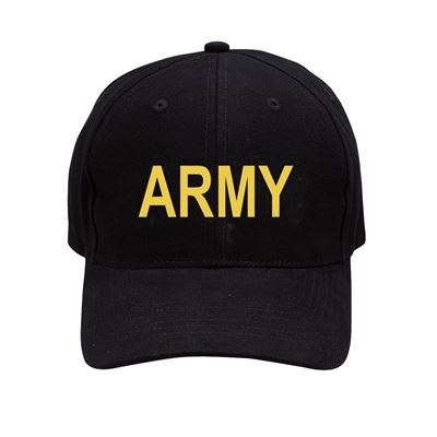 Czapka baseballowa ARMY CZARNA
