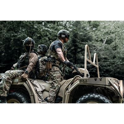 Okulary taktyczne APACHE GOGGLE SET CZARNE UVEX 9310265 5