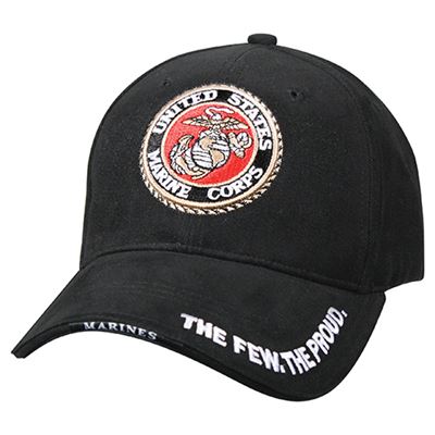 Czapka DELUXE USMC G & A LOGO baseball CZARNA