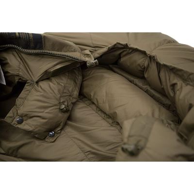 Śpiwór puchowy Survival Down 1000 OLIV – ZIELONY CARINTHIA 93590 7