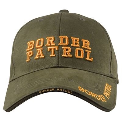 Czapka DELUXE BORDER PATROL baseball ZELENÁ