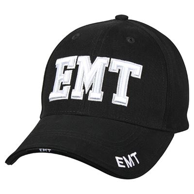 Czapka DELUXE E.M.T. baseball CZARNA