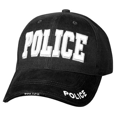 Czapka DELUXE POLICE baseball CZARNA