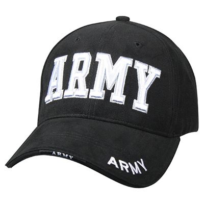 Czapka DELUXE ARMY baseball CZARNA