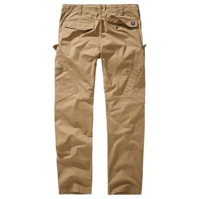 Spodnie ADVEN SLIM FIT CAMEL