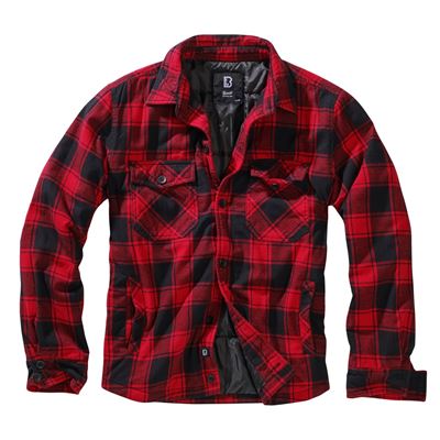 Koszula LUMBERJACKET flanelowa z długim rękawem RED/BLACK