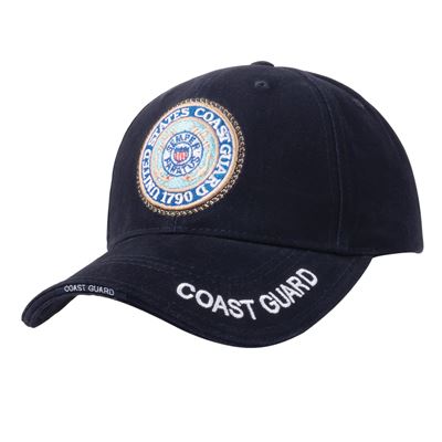 Czapka DELUXE U.S. COAST GUARD baseball NIEBIESKA