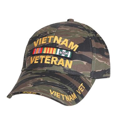 Czapka DELUXE VIETNAM VETERAN baseball TIGER STRIPE