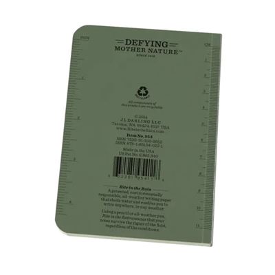 Wodoodporny notatnik RITE IN THE RAIN Memo Book GREEN