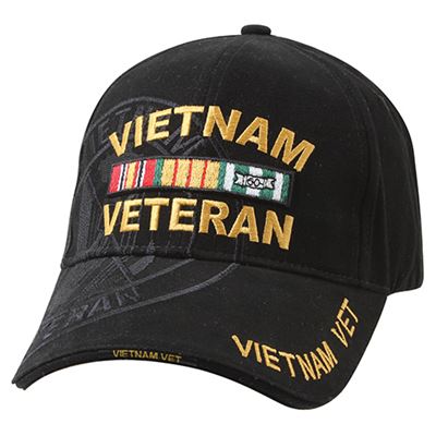 Czapka z daszkiem DELUXE VIETNAM VET BLACK