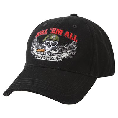 Czapka z daszkiem DELUXE KILL ´EM ALL BLACK