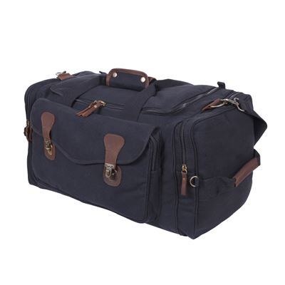 Torba na ramię WEEKEND z kieszeniami BLACK