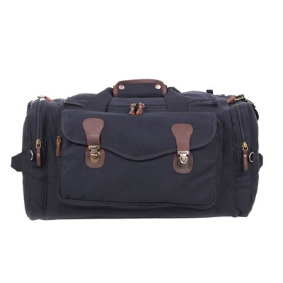 Torba na ramię WEEKEND z kieszeniami BLACK