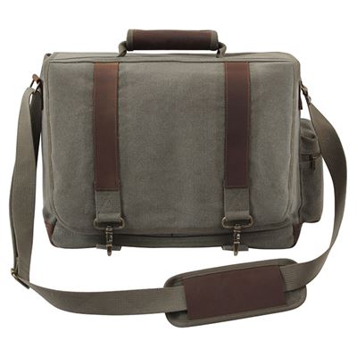 Torba VINTAGE PATHFINDER na ramię ZELNÁ