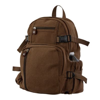 Plecak VINTAGE COMPACT BRĄZOWY