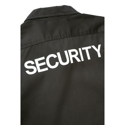 Koszula US SECURITY z długim rękawem CZARNA