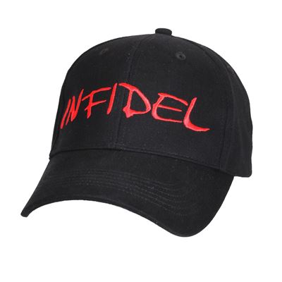 Czapka baseballowa INFIDEL CZARNA