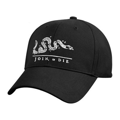 Czapka z daszkiem JOIN OR DIE BLACK