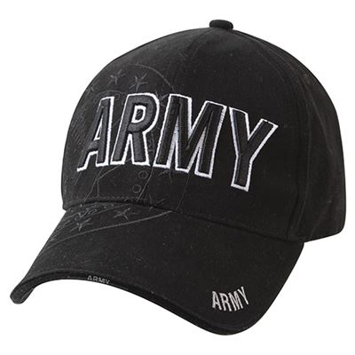 Czapka z daszkiem DELUXE ARMY EAGLE BLACK