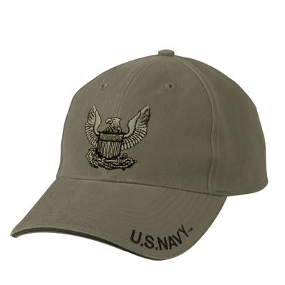 Czapka U.S. NAVY EAGLE vintage ZIELONA