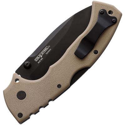 Nóż składany 4-MAX SCOUT z gładkim ostrzem, CZARNY Cold Steel CS-62RQDT 2
