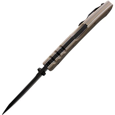Nóż składany 4-MAX SCOUT z gładkim ostrzem, CZARNY Cold Steel CS-62RQDT 3