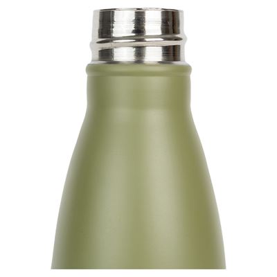 Termos w kształcie butelki 500 ml MATTE GREEN