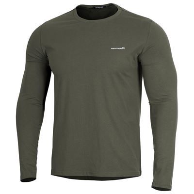 Koszulka z długim rękawem AGERON 2.0 OLIVE GREEN