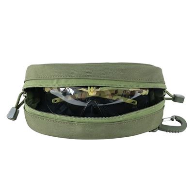 Etui na okulary TACTICAL OLIVE GREEN KOMBAT KO-1940-OG 2