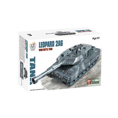 Model czołgu LEOPARD 2A6 do sklejenia