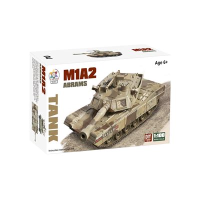 Model czołgu M1A2 ABRAMS do sklejenia