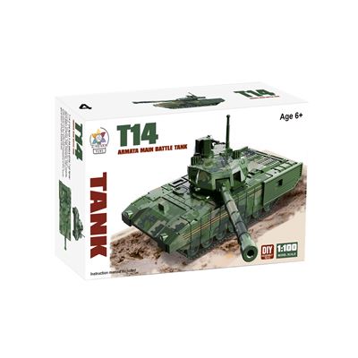 Model czołgu T-14 ARMATA do sklejenia
