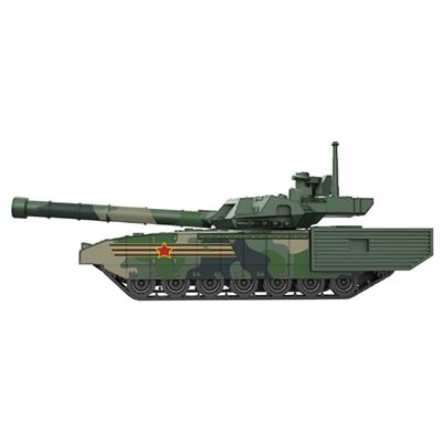 Model czołgu T-14 ARMATA do sklejenia KOMBAT KO-T14MBT 2