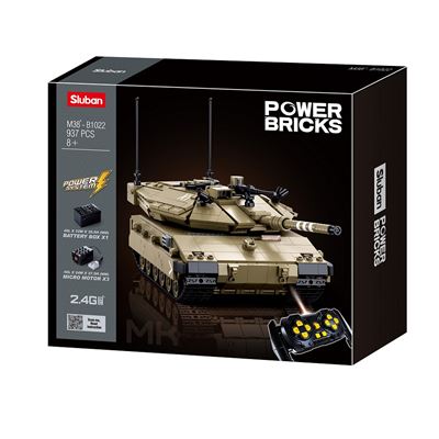 Zestaw konstrukcyjny SOVIET TANK T-34/85 2w1 Sluban M38-B1022 4
