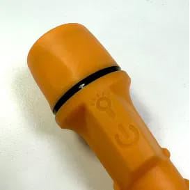 Latarka FFLAM SOLAS GEN2 wodoodporna ORANGE + zapasowa żarówka