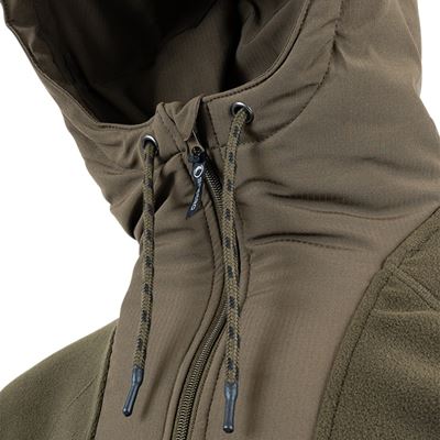 Bluza z kapturem z polaru Hybrid Hoodie ZIELONA SPEERO SPHOODHYB 5
