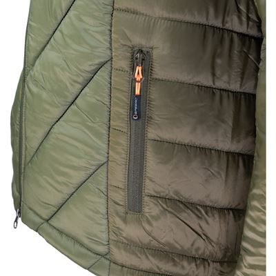 Kurtka pikowana z ociepleniem POLARIS Jacket ZIELONA SPEERO SPJKTPOLG 3