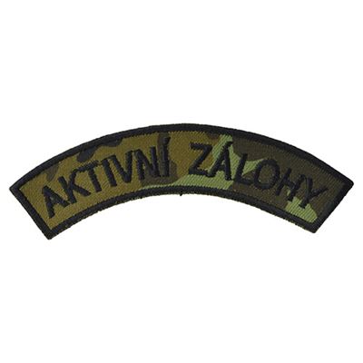 Naszywka domovenka AKTIVNÍ ZÁLOHY – wzór 95 las CZ