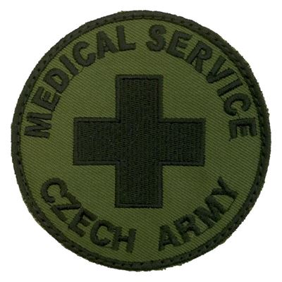 Naszywka MEDICAL SERVICE CZECH ARMY combat patch