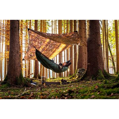 Plandeka TARP do zestawu HAMAKU z pinami FOREST