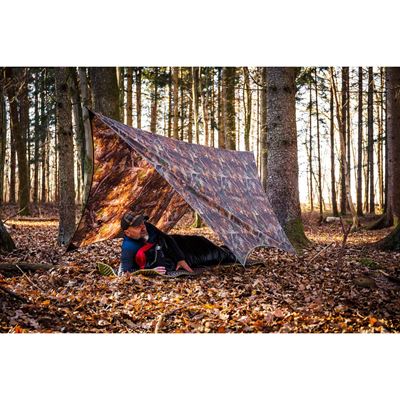 Plandeka TARP do zestawu HAMAKU z pinami FOREST