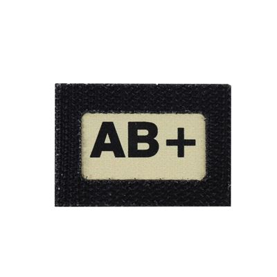 Patch GLIND TAPE grupa krwi AB+